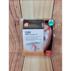 Shock Doctor Core Boxer Brief Boys Size Small 22-24 and Bioflex Cup Small